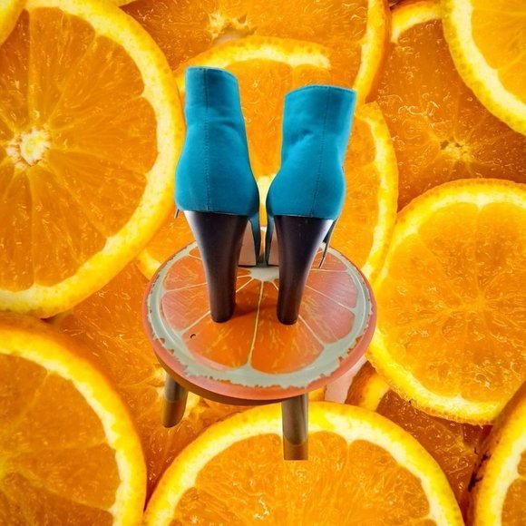 Glaze Womans Victoria High Heeled Ankle Boots‎ Size 7 - Picture 3 of 7